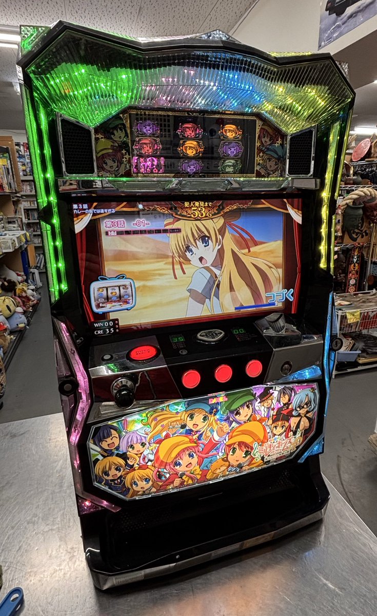 パチスロ実機 ミルキィホームズTD 入荷いたしました 2016年発売の5号機