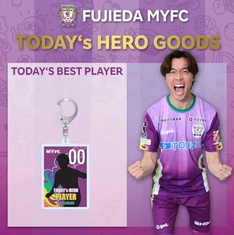 🦸🏼‍♂️ | 𝑻𝑶𝑫𝑨𝒀'𝑺 𝑯𝑬𝑹𝑶 今節のTODAY'S HERO ・アクリル