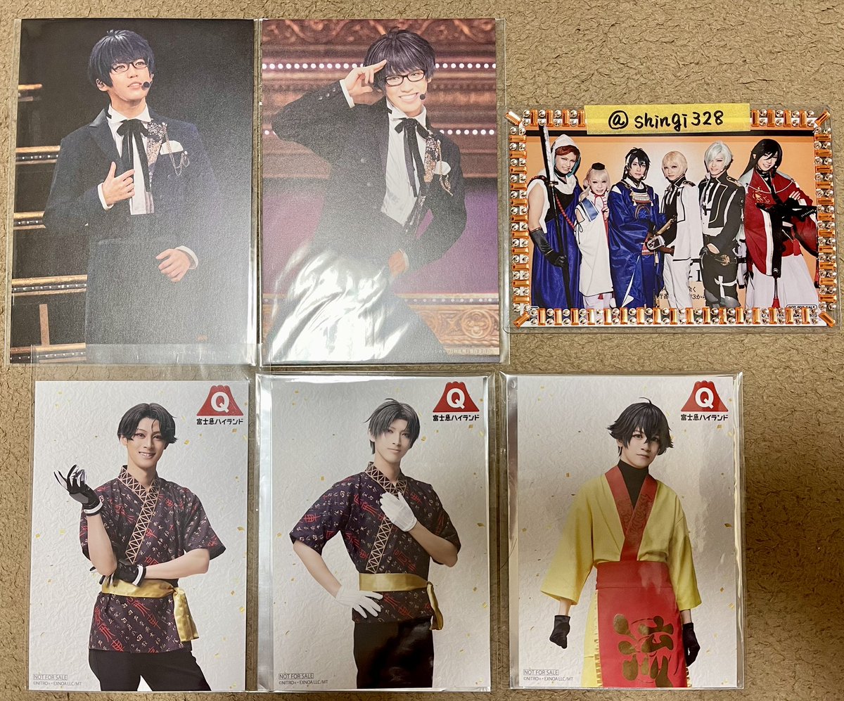 交換／譲渡】 刀剣乱舞 刀ミュ 十周年 祝賀祭 衣装展 シブツタ 入場