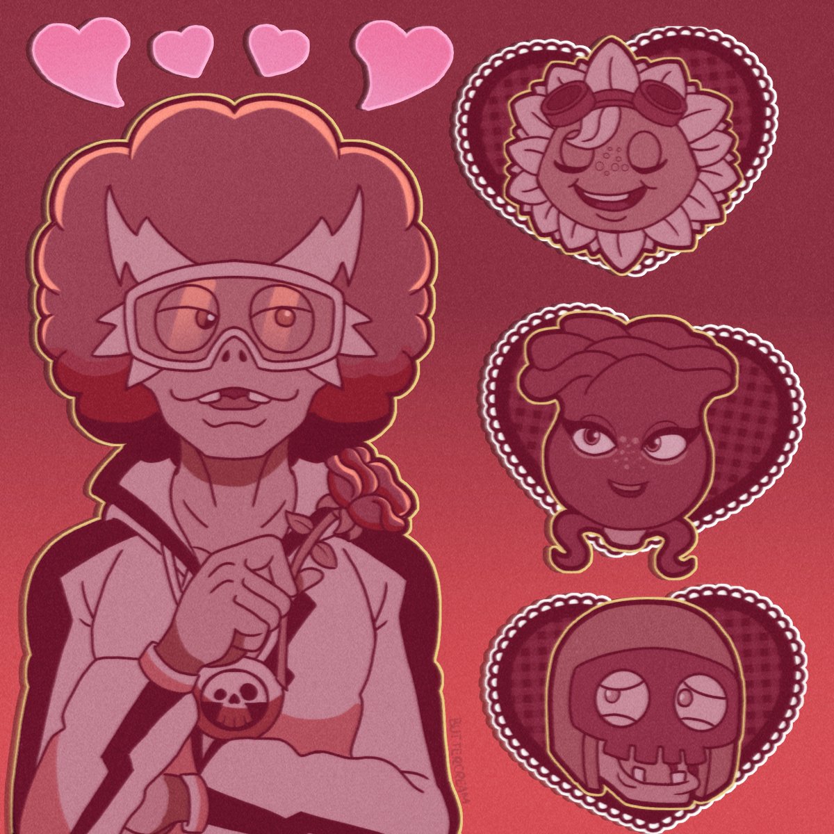 ValenBrainz Electric Handsome - Feliz San Valentín

Les dije que haria una locura con este galan, este hermoso zombie si que sabe amar. Veamos quien le correspondera dicho amor u3u
#pvzheroes #pvzh