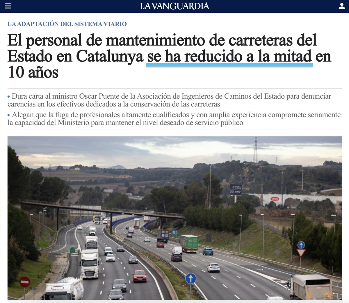 14.2.26| Ja ni els diaris borbònics poden tapar l'evidència del maltractament sistemàtic contra Catalunya per part de l'estat colonial madrileny/català.