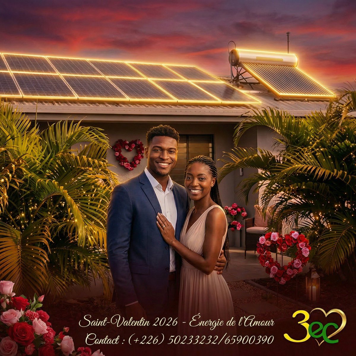 Happy Valentine Day!! 
May the energy of love never dry up in your lives.