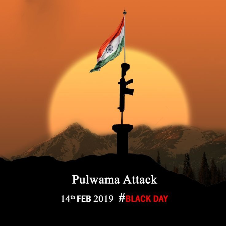 No valentines Day, Time to tribute Day never forgive🕯️
Salute to the brave 40 CRPF soldiers martyred in the Pulwama attack.
