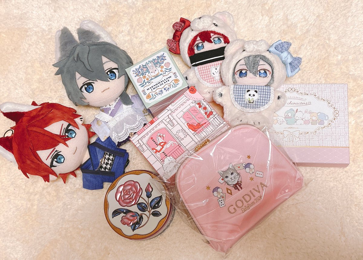 HappyValentine🍫
先日フォロワーさんや友人から貰ったチョコとぬいと📸✨️

大切に頂きます🙏💕