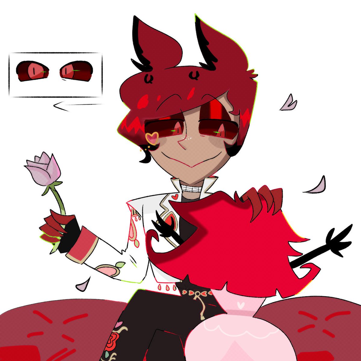 litulips_qq's tweet photo. 💕🍎📻 He’s not gonna be alone anymore. 

#radioapple #LuciferHazbinHotel #alastorxlucifer #AlastorHazbinHotel #ValentinesDay https://t.co/xUsDsUzhn0