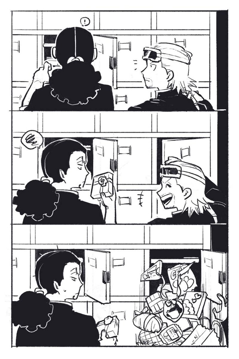 バレンタインルチパウ(友達)
🥽くんは大変モテる