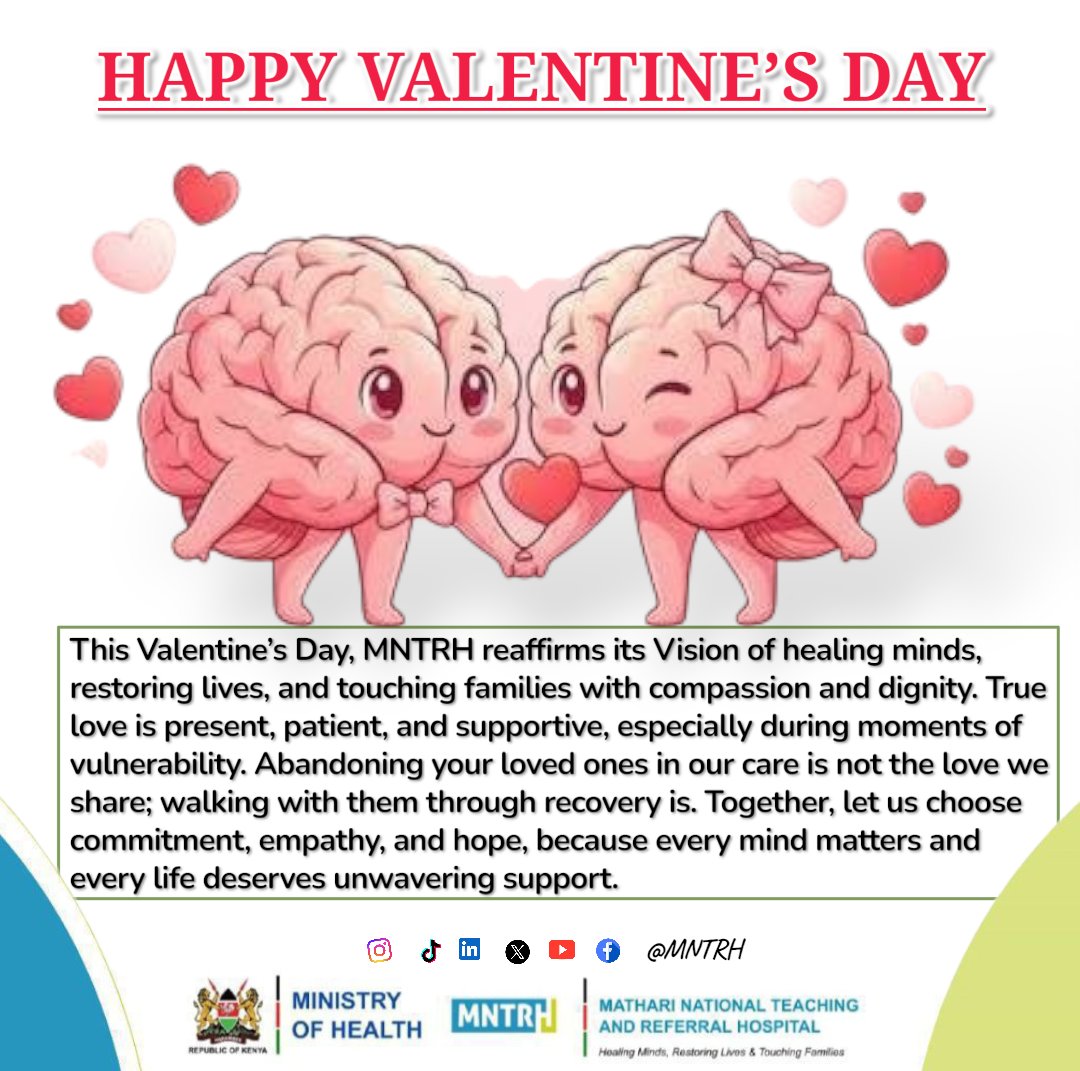 This Valentine’s Day, MNTRH reaffirms its Vision of healing minds, restoring lives, and touching families with compassion and dignity. True love is present, patient, and supportive, especially during moments of vulnerability. Abandoning your loved ones in our care is not the love
