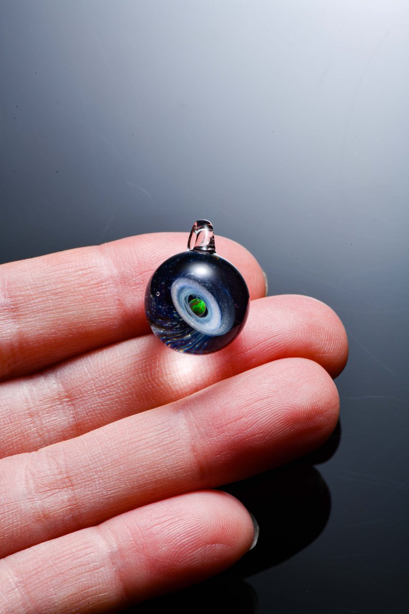 やっと小さく作る事ができました！ ペンダントオーブミニ 🪐 現在、web