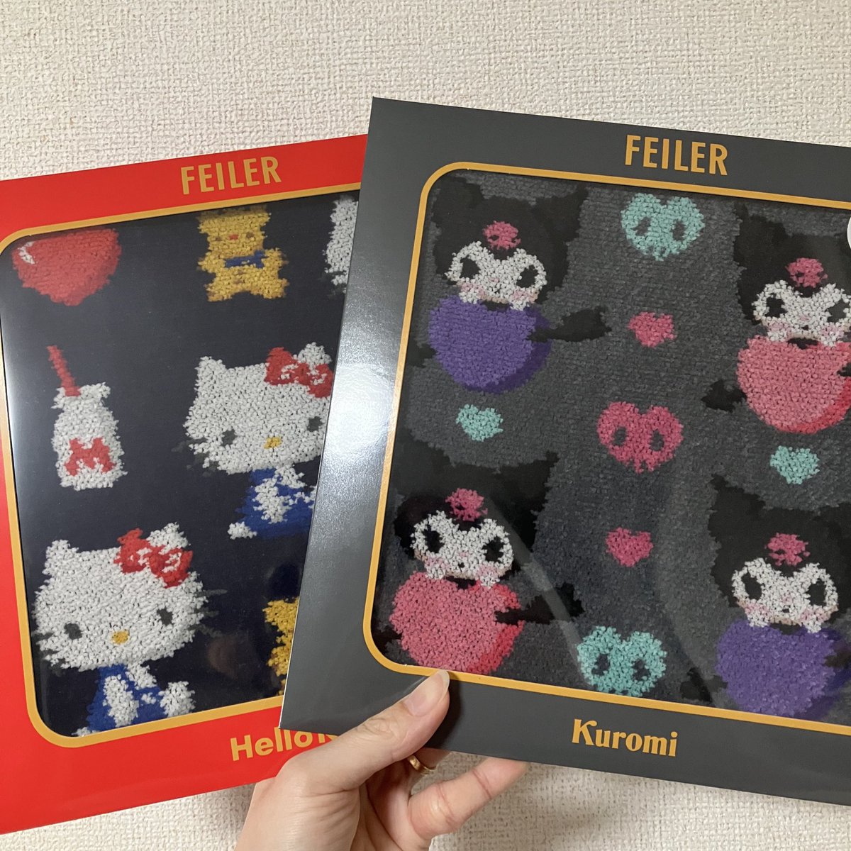 mint_lily7's tweet photo. サンリオコラボフェイラー争奪戦に勝利したのが本日届いた〜！！！✨✨✨
可愛い可愛い！！！💜❤️ https://t.co/sMa5xQ4i6u