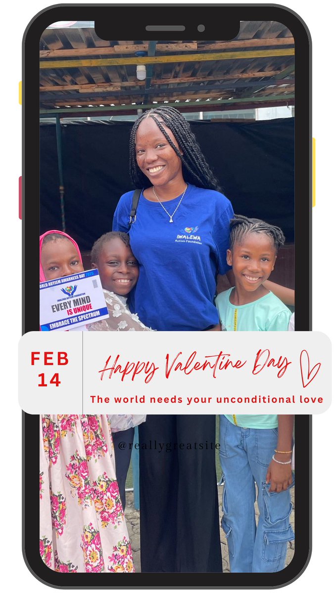 IwalewaAutism's tweet photo. Let love look like acceptance, support, and genuine understanding for autistic individuals and their families.
Happy Valentine’s Day 💙❤️

Donate towards our 2026 Parent-Caregivers Summit Fund Goal - https://t.co/gBZDZ6q9Jt

#IwalewaAutismFoundation
#HappyValentinesDay2026 https://t.co/e5vyi5olIw