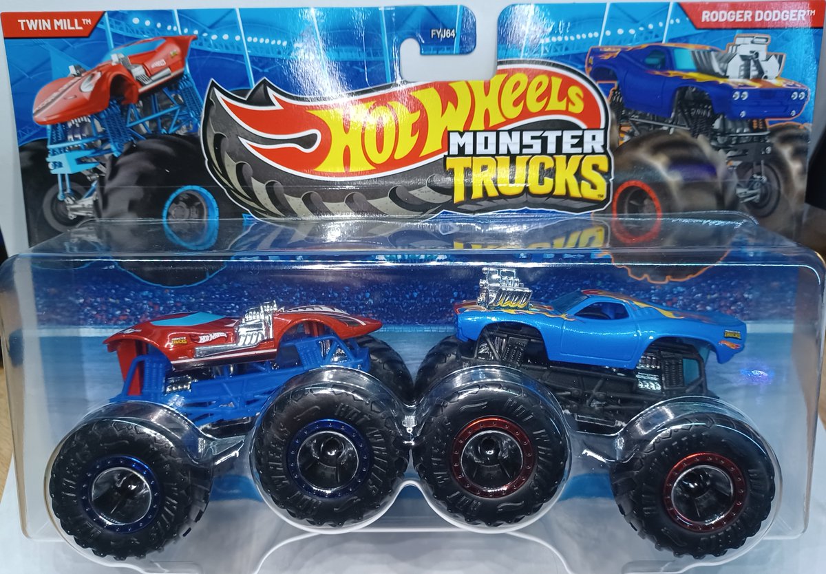 MoparMini8654's tweet photo. Rodger Dodger (&amp; Twin Mill) Monster trucks - #Hotwheels - 2026

https://t.co/qxDkZCsyTq https://t.co/vN1i8Bp88W
