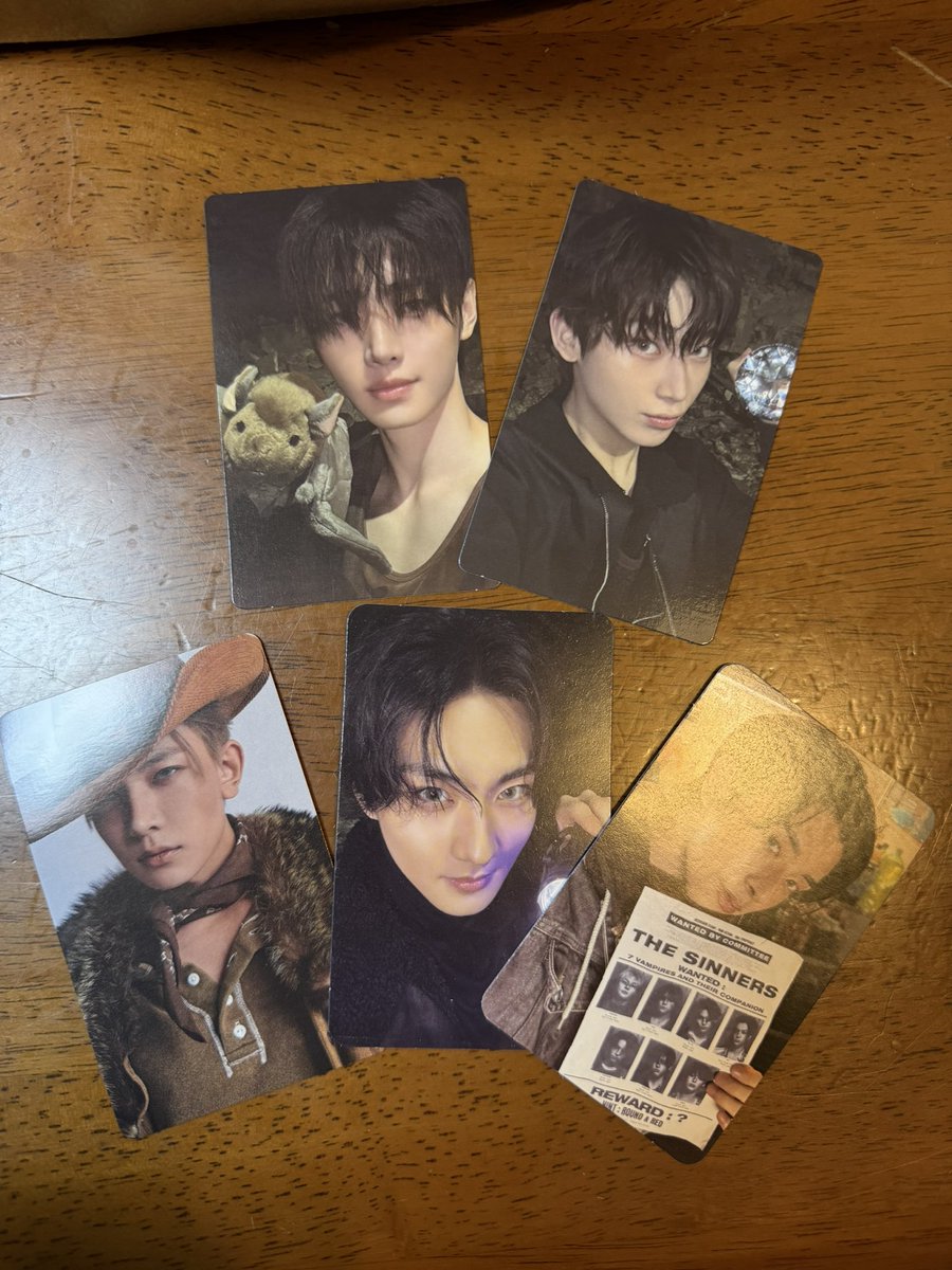 ENHYPEN トレカ交換 譲 ヒスン、ジョンウォン、ソンフン、 ジェイク