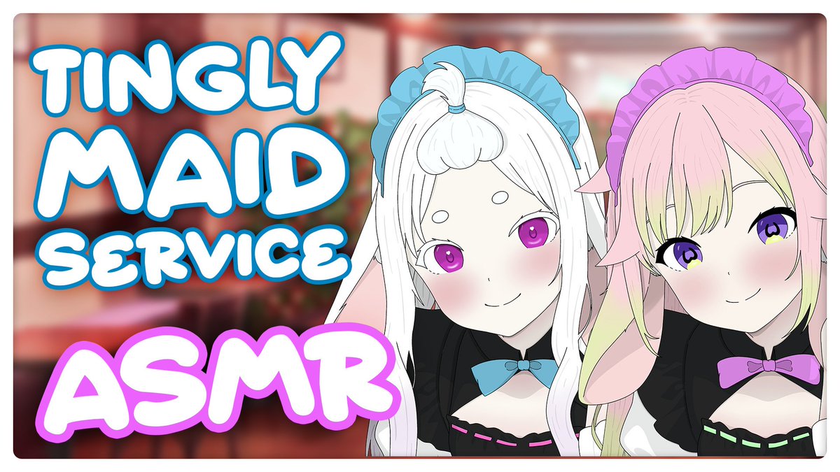 Needing to pass some time Master~? Why not a 1 hour ASMR session by two bunny girl maids? I am joined by <a href="/miwapeito/">miwa ☁️🐇</a> thank you so so much for collabing with me! 💚💙

youtube.com/watch?v=U02k17…