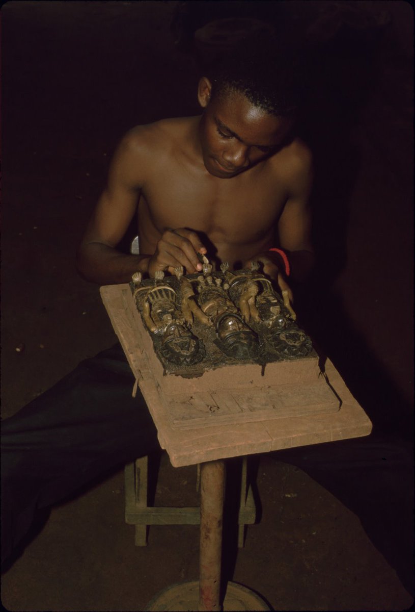 -'Some' Guild in Benin Kingdom 
Guilds are one of the fundamental parts of the Edo society. Prior to the colonial era, the Benin society was highly concentrated, organized by these guilds, that act as a form of education to their various initiates, as everyone in the kingdom is