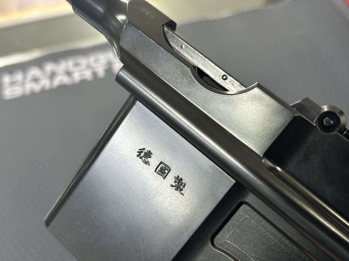 BURST61518347's tweet photo. AW製M712へのレーザー刻印
#バースト刻印 #m712 #レーザー刻印 https://t.co/IjojQXU519