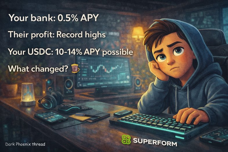 Ever wondered why your savings account barely keeps up with inflation while banks report record profits?

The answer reveals something fundamental about how modern finance works and why a quiet revolution is already underway.

Let me explain what's really happening with your