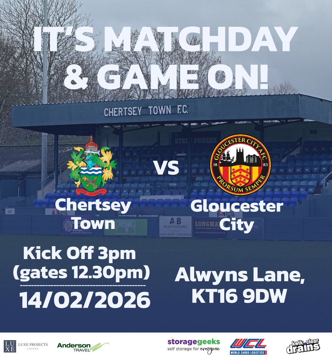 Chertsey Town FC tweet media