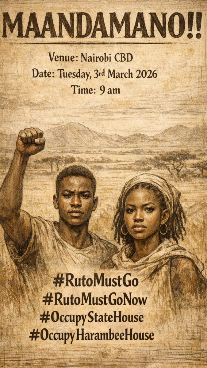 Yaani mshapanga siku?

#RutoMustGo