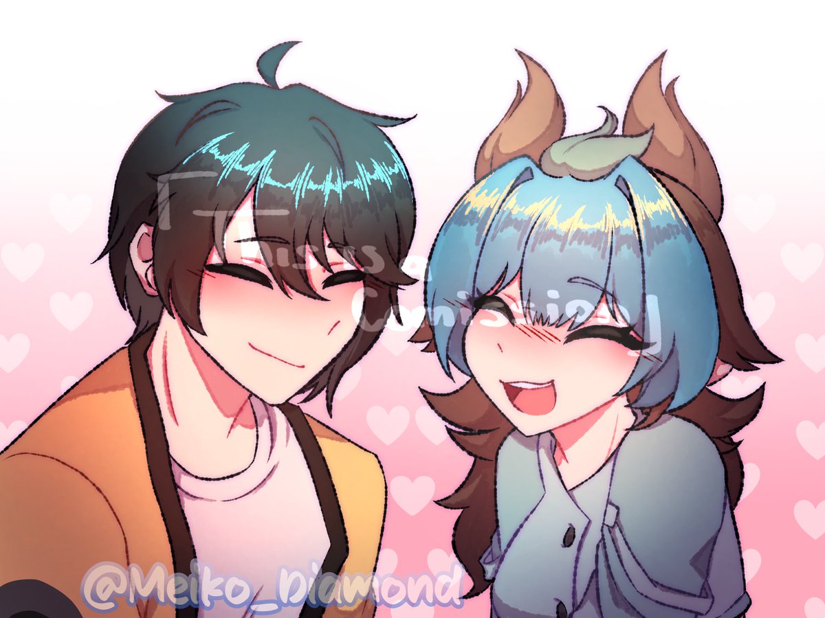 Just a few comms I did for some lovely people on Instagram for Valentines Day! 💕✨️

#commissionart #commissionsopen #instagram #digitalart #ibispaint