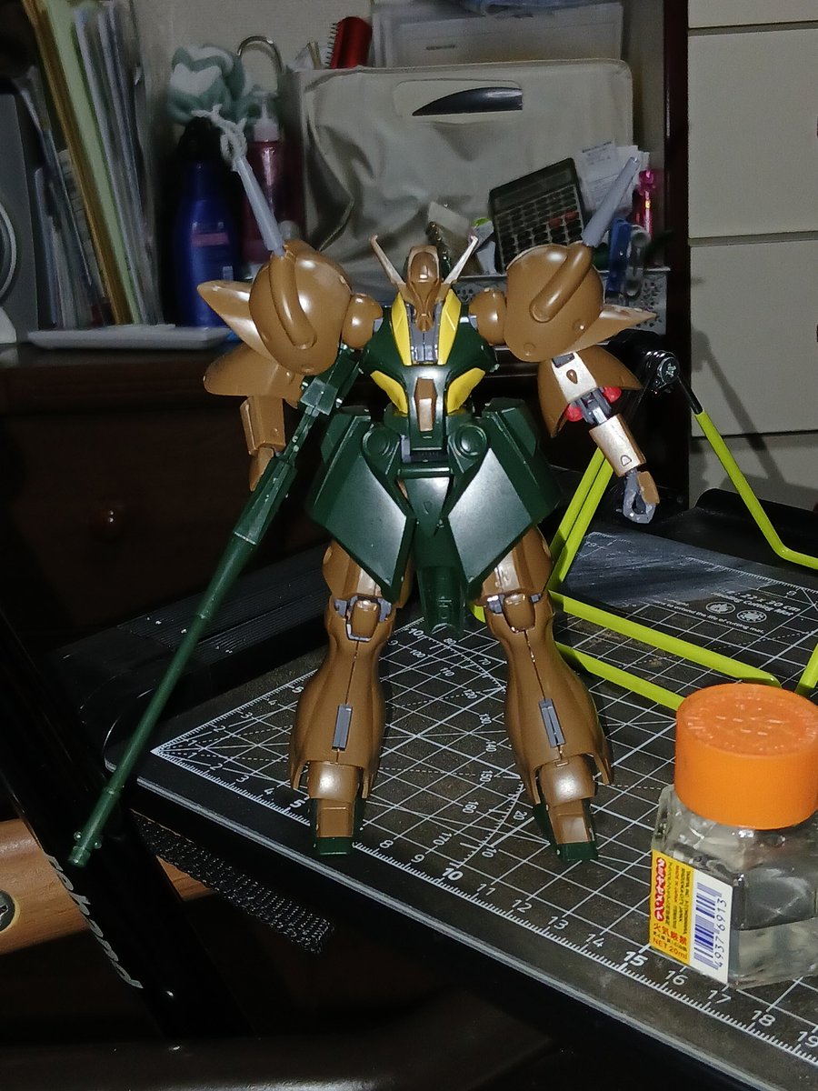 Echi5960's tweet photo. 久々にガンプラ作成。HGのガブスレイかなり格好いい！ https://t.co/TPsNP1Uzqg