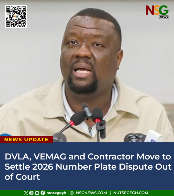 nutsegegh's tweet image. Parties in the suit challenging the award of a contract for the production of 2026 vehicle number plates have agreed to explore an out-of-court settlement. 
nutsegegh.com/dvla-vemag-and…
#ContractDispute #VehicleNumberPlates #OutOfCourtSettlement