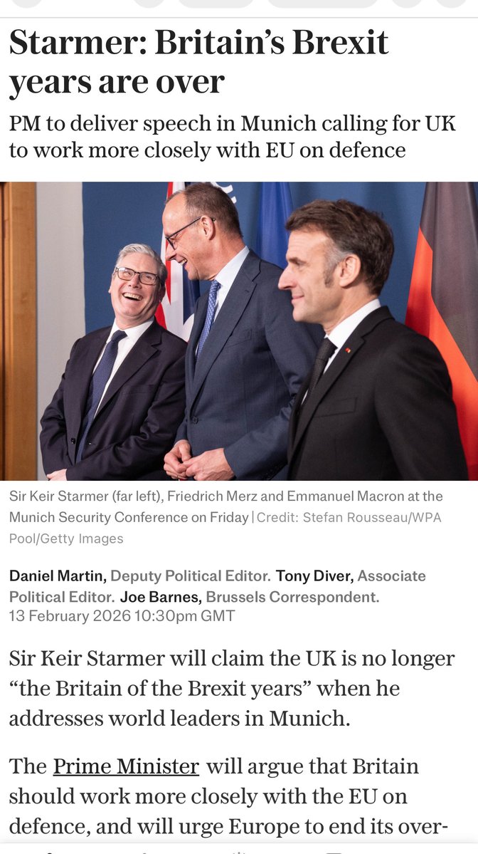 Did I miss the referendum on rejoining ?????