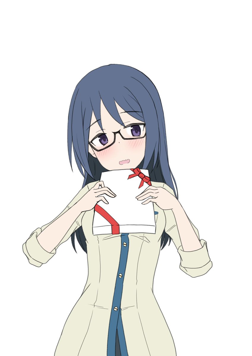 イベントマップで一番を飾った音緒パイセンは公式から供給があったので、トリを飾ったふみふみ(隊長から本命チョコをもらったよ。みたいな。 