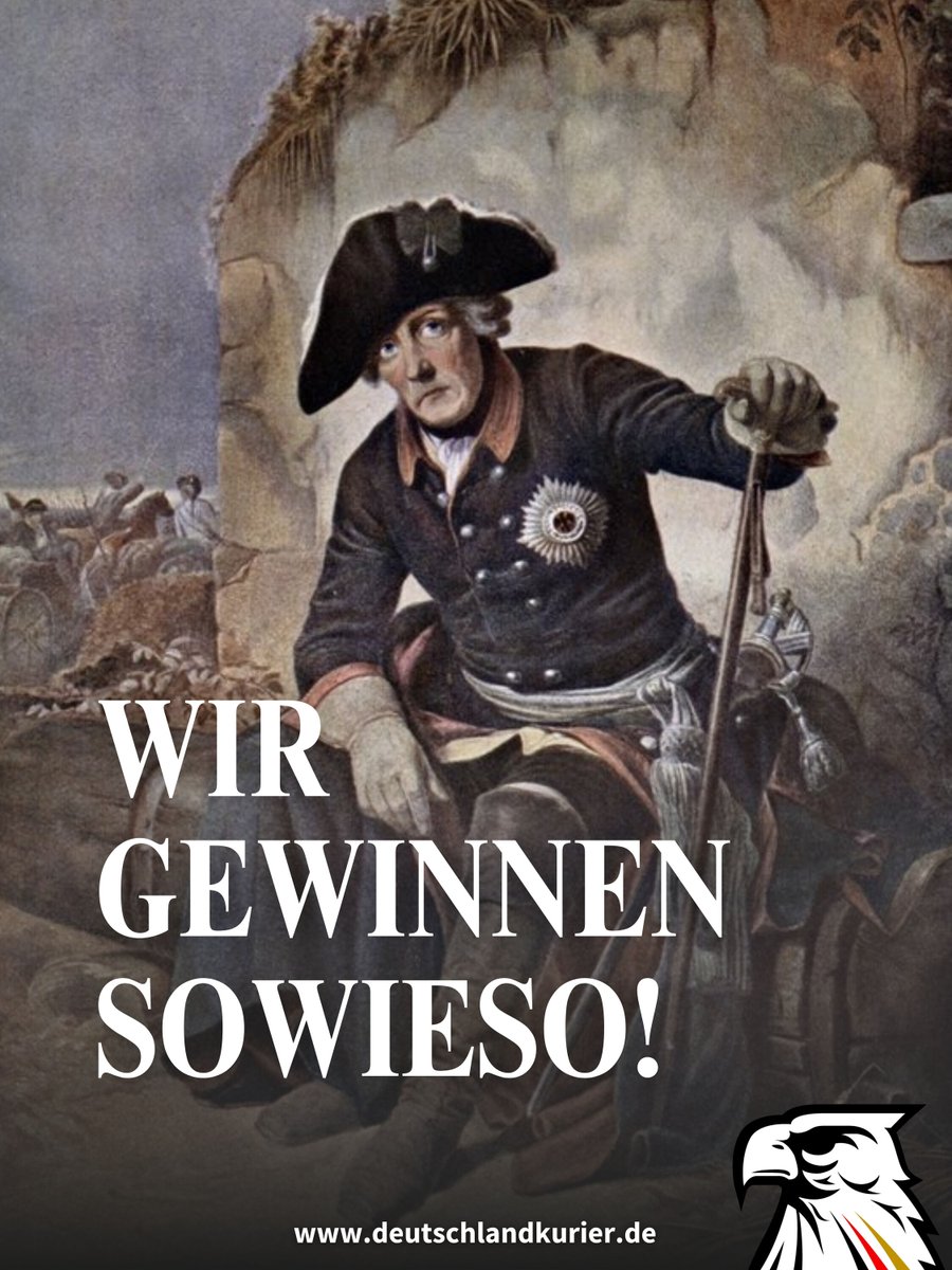 Egal wie hart sie uns bekämpfen —
WIR GEWINNEN SOWIESO! 😎
Authentisch. Entschlossen. RECHTS. 💪🏻