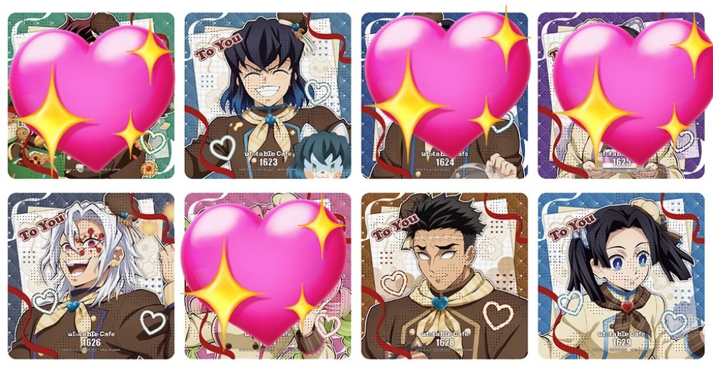 交換・譲渡】 鬼滅の刃 ufotable Cafe バレンタイン VD To you期