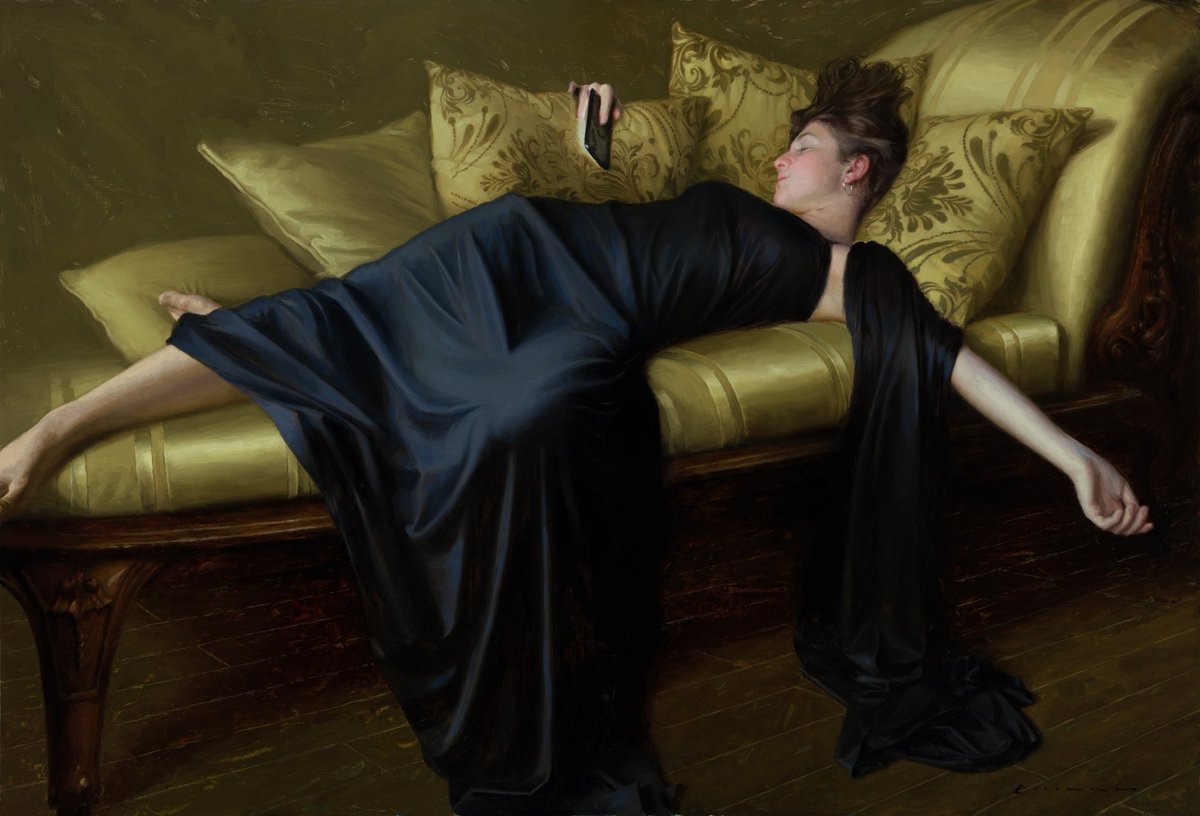 youthful decadence by casey childs, 2012, oil on linen