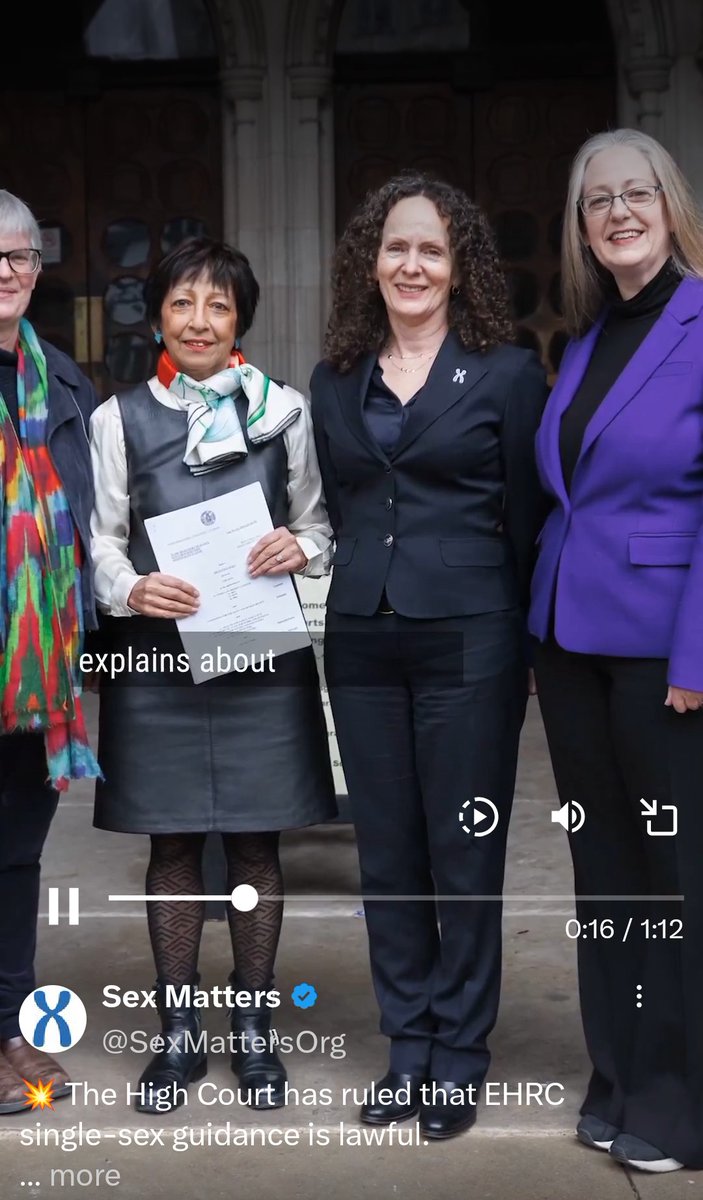 Good you see the recent Chair of the ECHR continuing to exercise her impartiality.