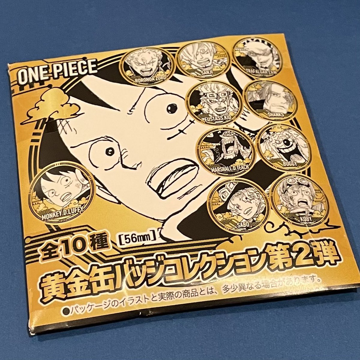 新商品】原画商品 黄金缶バッジコレクション第2弾 (全10種/ランダム1種