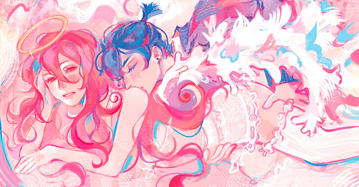 Happy Valentine's Day💗
#chainsawman #akiangel #angeldevil