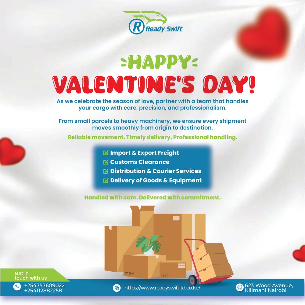 Still chasing your courier? 🚩
Upgrade to a team that understands deadlines, clearance processes, and business urgency.
Serious about smooth operations this year?
DM us.

#Logistics #CourierServices #ImportExport #KenyaBusiness