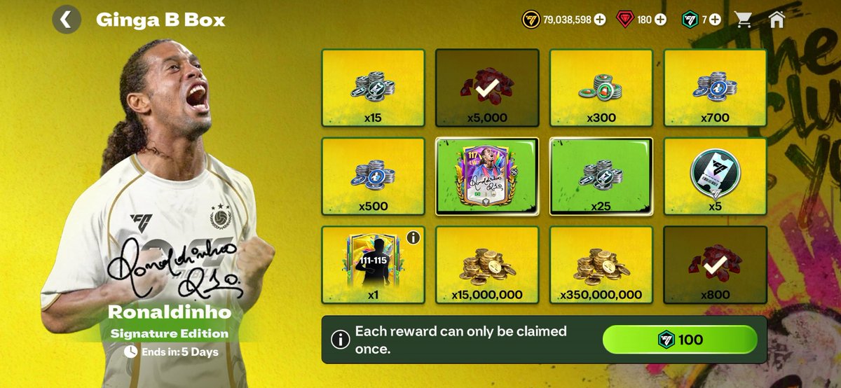 Man i really wish i got him, as a barca fan, a football fan and as someone who has seen him irl..
I wish i could pack him😓
5*wf
5*sm
5*stamina
🔥