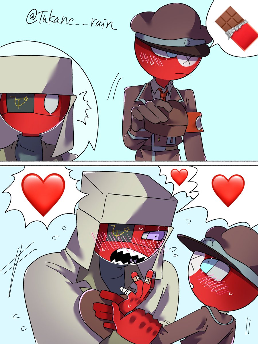 ❤️🍫 #CountryHumans #カントリーヒューマンズ