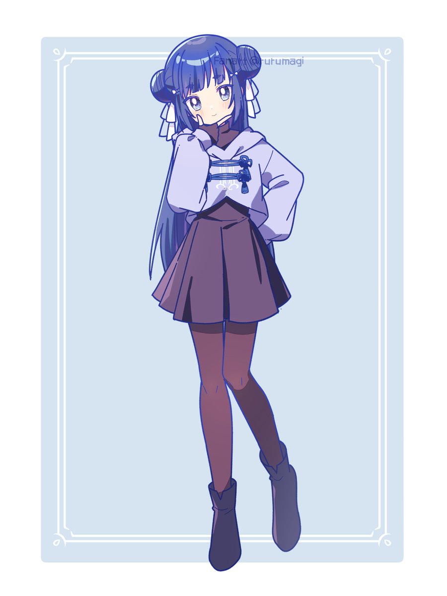 rurumagi's tweet image. 冬服美雨