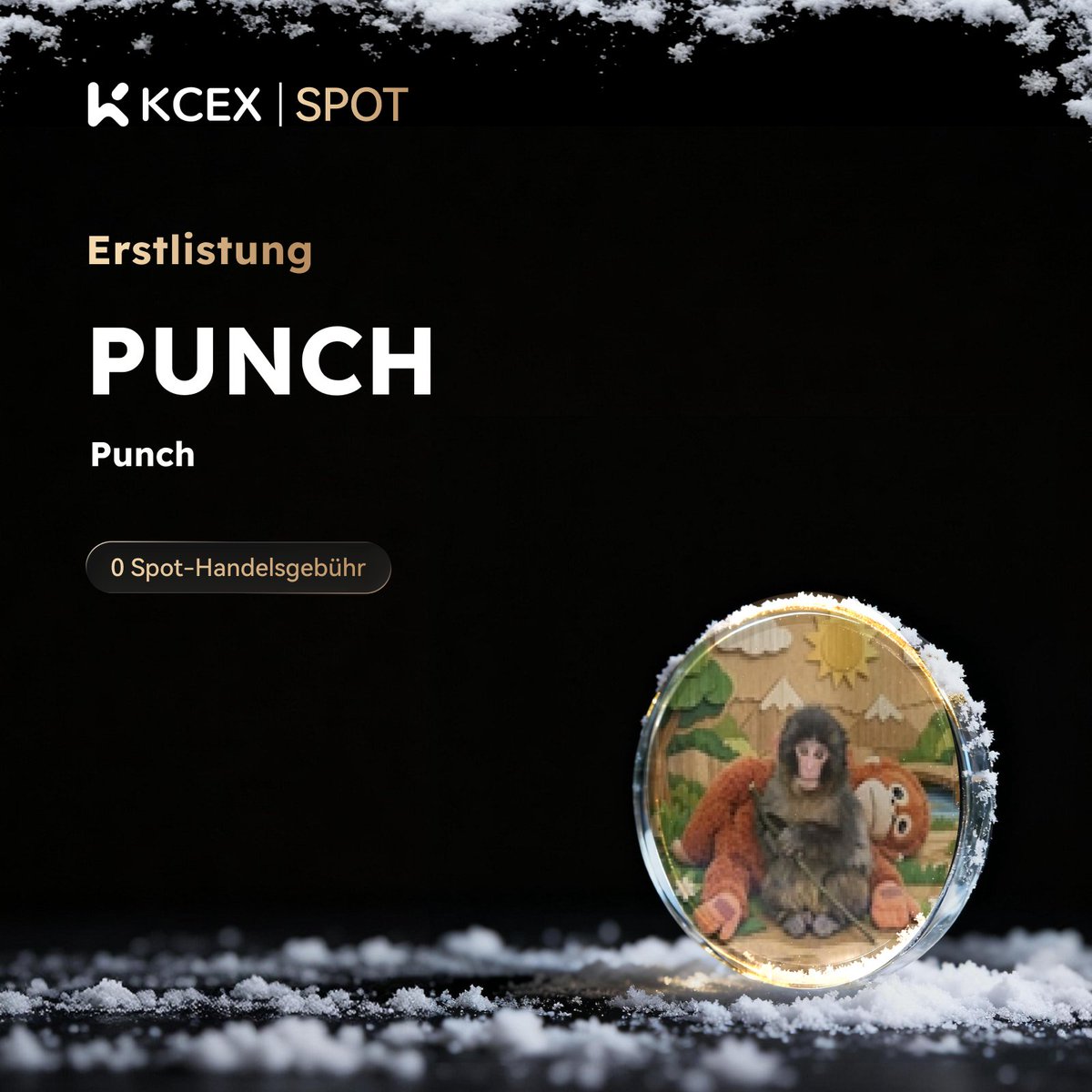 #KCEX Erstnotierung! Genießen Sie 0 Gebühren beim Spot-Trading
$PUNCH, ein Meme-Coin auf der #SOL-Chain, ist jetzt live auf KCEX Spot.

📥 Einzahlungen: Geöffnet
⏰ Handel beginnt: 14.02.2026, 09:00 (UTC)

📈 Jetzt handeln: kcex.com/exchange/PUNCH…
ℹ️ Details: