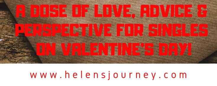 helens_journey's tweet image. Single on #ValentinesDay2026 ?
Well click link below to read my strategies &amp;amp; advice for being single &amp;amp; change your feelings this #ValentinesDay from lonely to loved!❤️
"A DOSE OF LOVE, ADVICE &amp;amp; PERSPECTIVE FOR SINGLES ON VALENTINE’S DAY!" 》 helensjourneysite.wordpress.com/2019/02/13/sin… 《
#blogpost