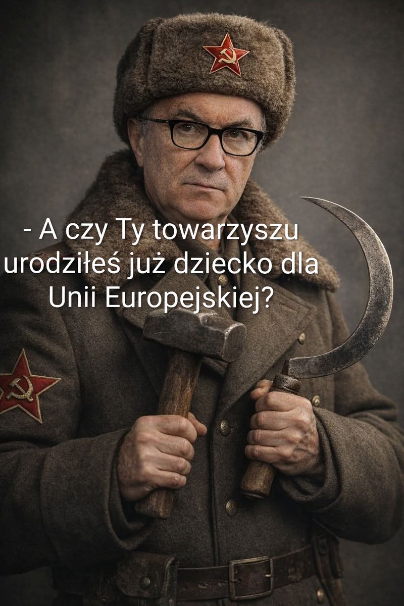 Poważna sprawa drodzy Państwo. Nikt oprócz kobiet nie chce rodzić dzieci i kraj nam się wyludnia, że o Unii nie wspomnę...