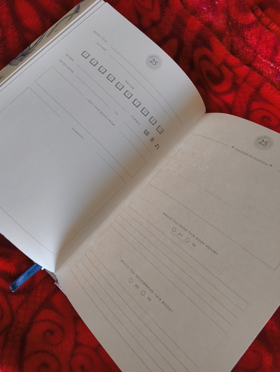 skyeprint's tweet photo. best friend gifted me a reading journal for my birthday im so happy ♥️ https://t.co/vfXaRMC54m