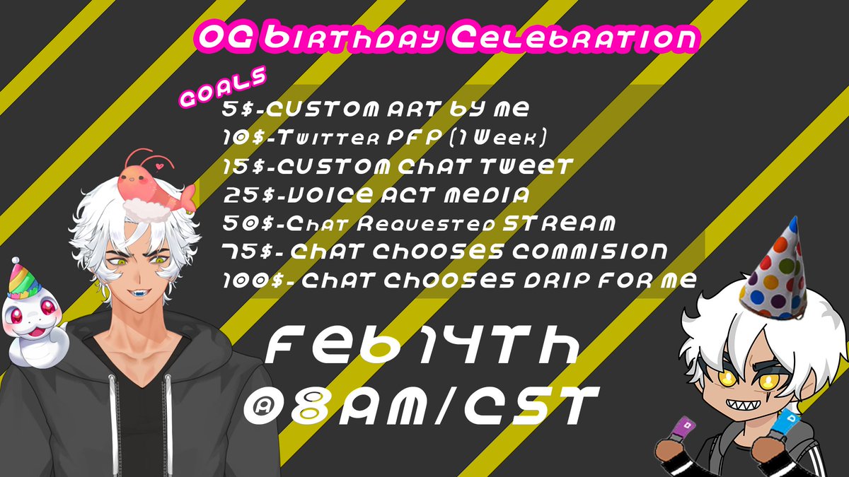 Today is the Start of the Triple Whammy celebration! 12 hour stream chilling and enjoying the day with each other! Hope to see y'all there! ^^
Twitch: twitch.tv/the_og_san
Youtube: youtube.com/watch?v=3w0k5N…
#VTuberUprising #StreamingNow