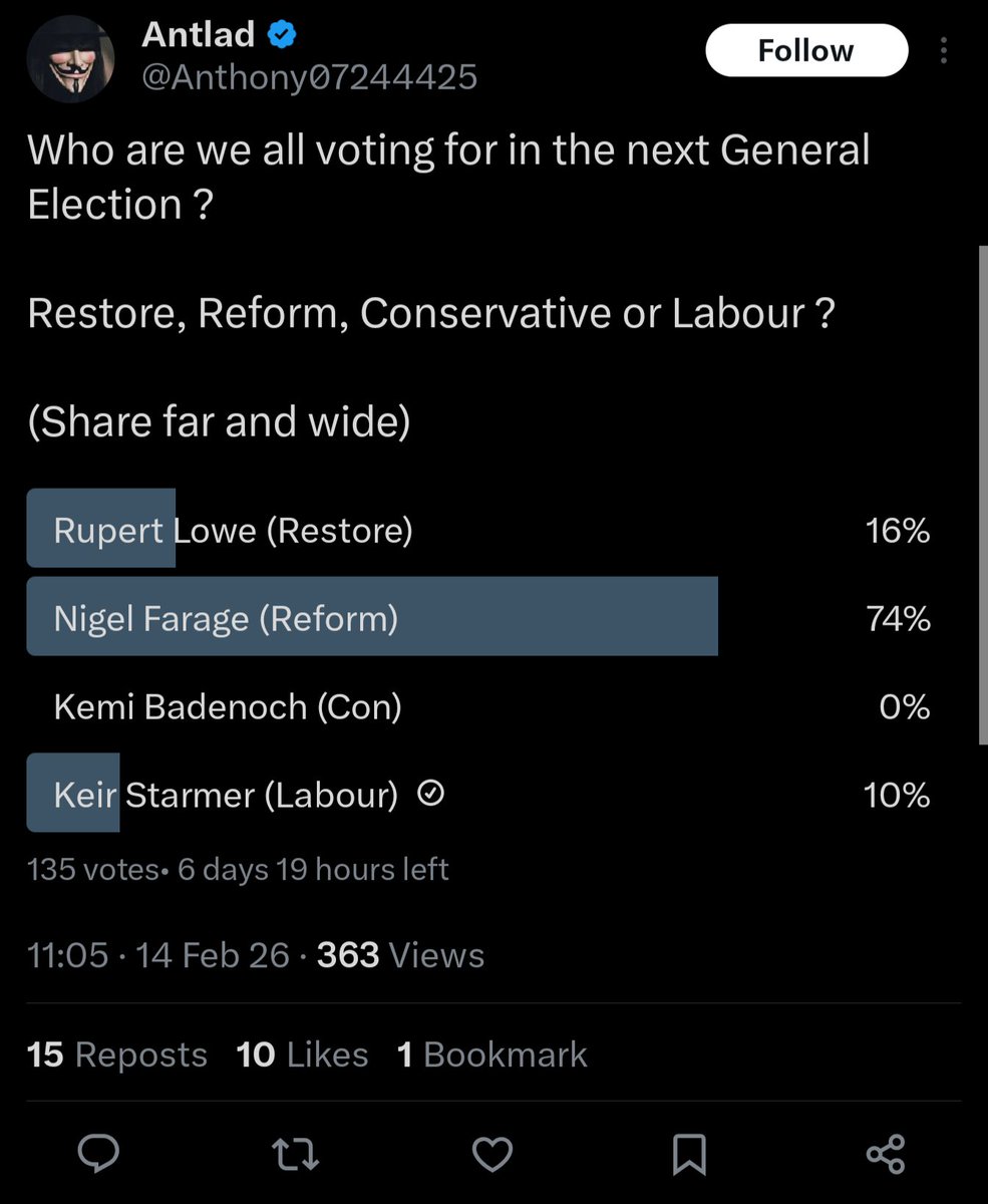 Keir Starmer (Labour) 👇🗳️🔨🔨🔨