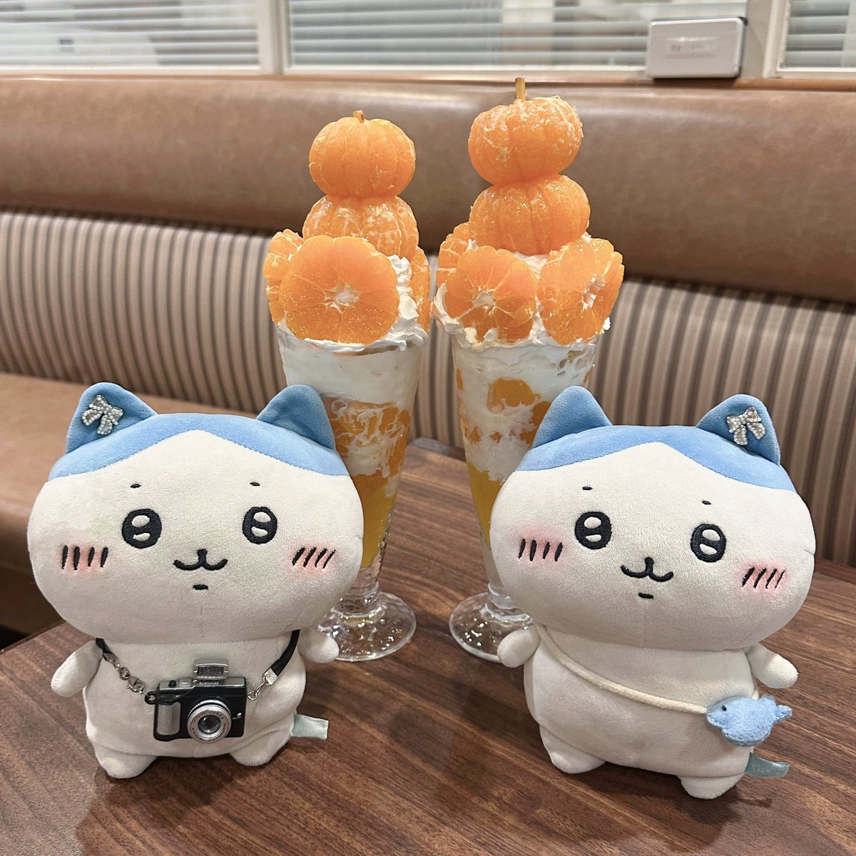 hachikawa7's tweet photo. ジョナサンのしあわせみかんパフェ🍊🌿 https://t.co/Z6qZB3qYb1
