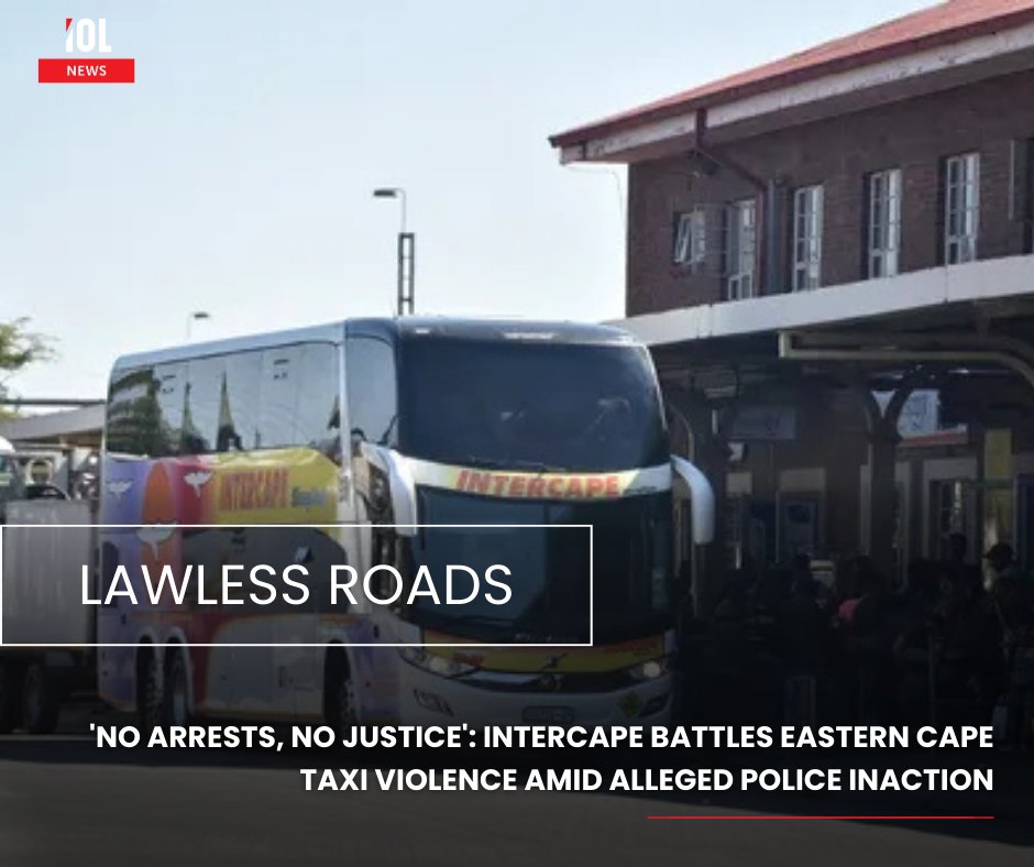 IOL's tweet image. Intercape has slammed President Cyril Ramaphosa’s SONA, accusing government of being “complicit” in organised taxi violence. CEO Johann Ferreira says public transport remains a lawless “no‑go zone” despite promises to crush criminal syndicates.
#SONA2026 #Intercape #TaxiViolence