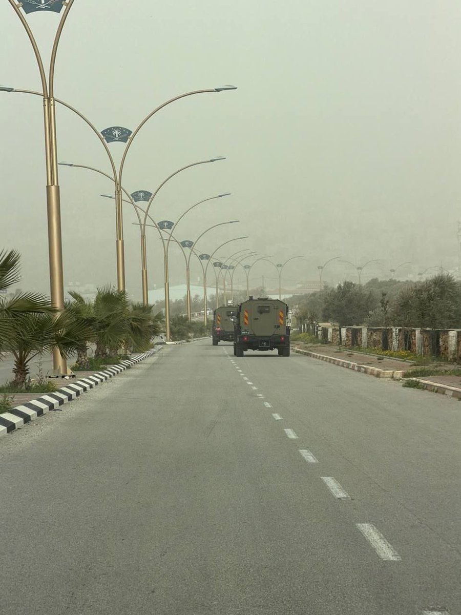 Israeli occupation forces raid the town of Aqraba, southeast of Nablus.