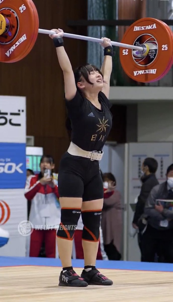 RT @tattatyan8: ウェイトリフティング 💕平塚 麗桜選手💕💕💕