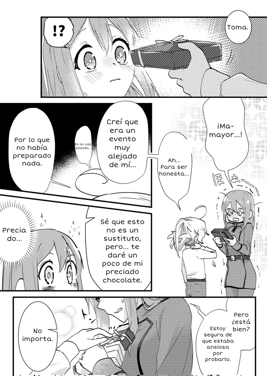 El Día de San Valentín de Tanya y Visha (versión en español) 🍫
(1/2)

Arte por: <a href="/qgBugTbhBXn5TS9/">ユウキ</a>
