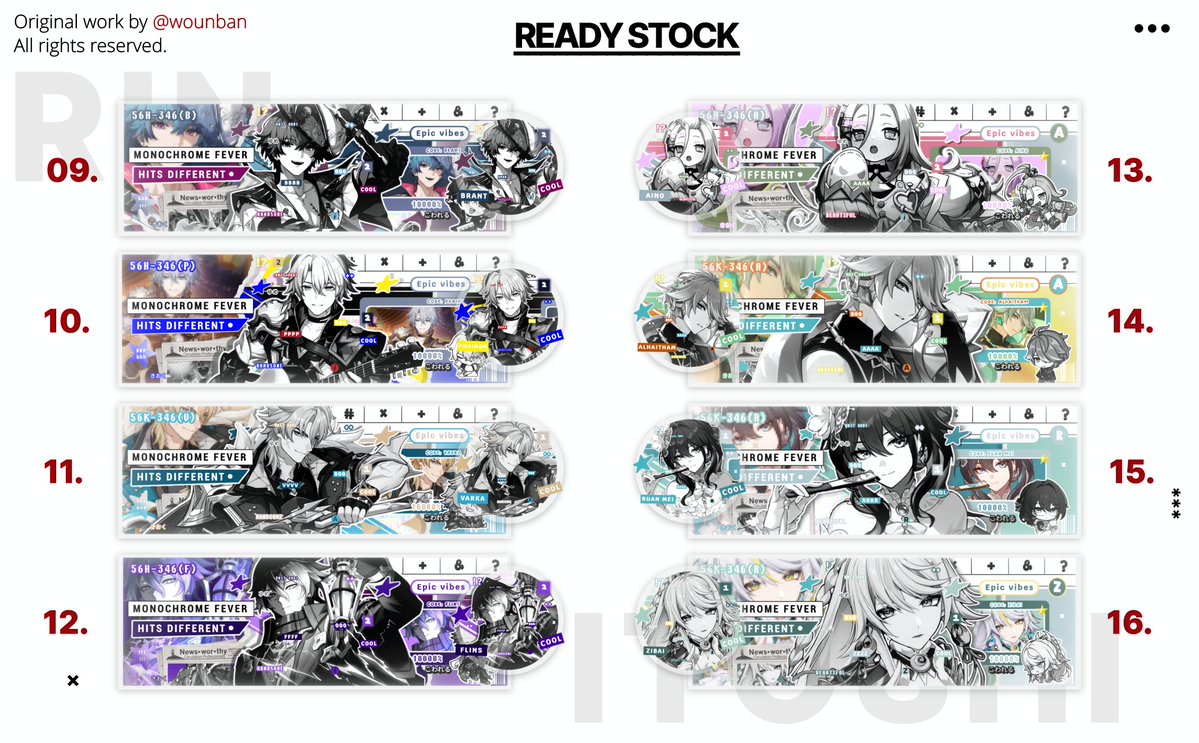 wounban's tweet image. Help retweet guys! Thank you ✨

Special Batch Sale 🔥
Layout ready stock 2D &amp;amp; 3D
(anime, genshin, wuwa, hsr, ToT, zzz, gg, bg)

Take 3 layout → -5K
Take 6 layout → -10K

Only for first 40 layouts
siapa cepat dia dapat 🥳

#zonauang #zonajajan