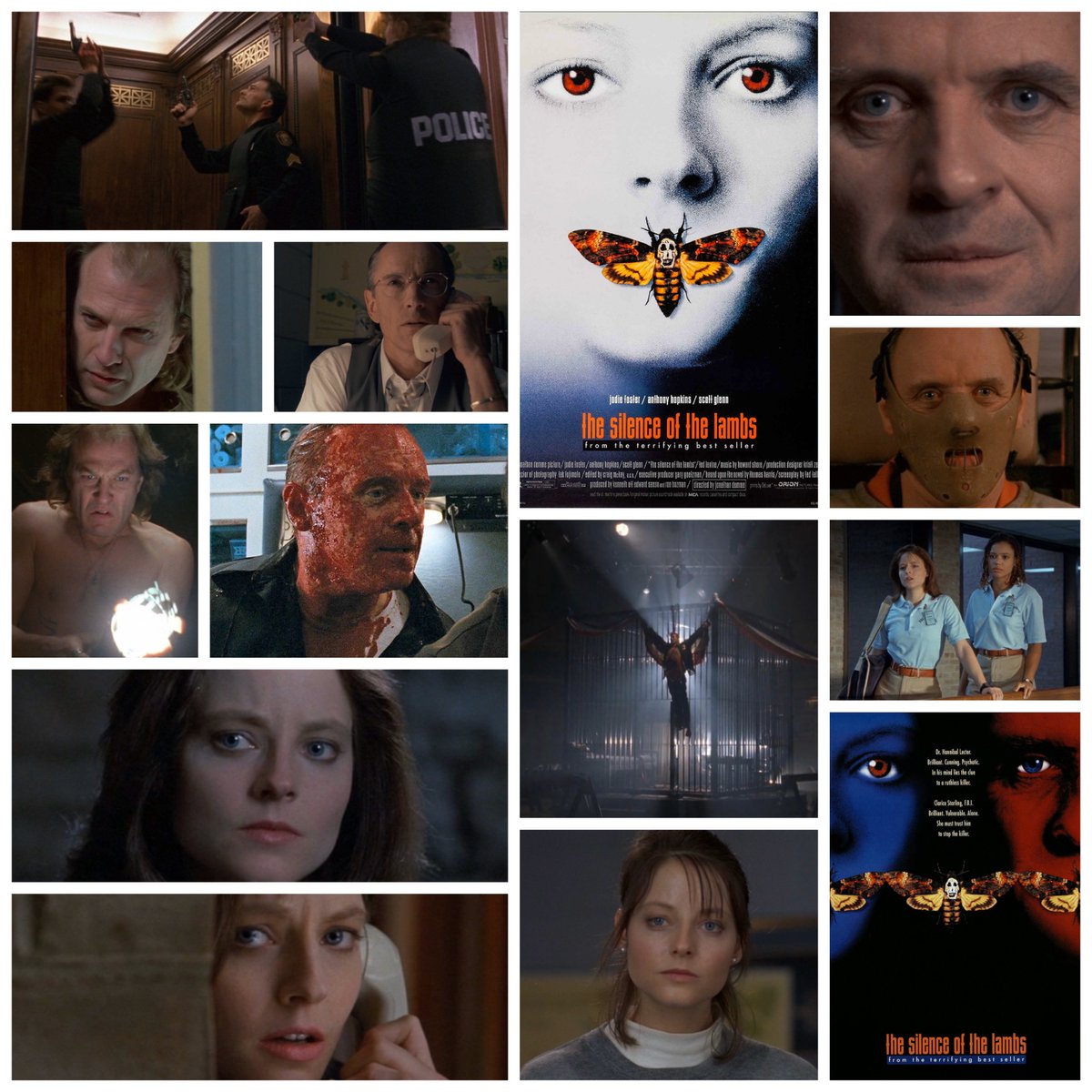 S40Films's tweet photo. 🎬 On This Day in Film – February 14, 1991 

The Silence of the Lambs, a psychological horror directed by Jonathan Demme, was released. Starring Jodie Foster and Anthony Hopkins in career defining roles, it went on to win five Academy Awards. 

#JodieFoster #AnthonyHopkins https://t.co/iwLLsiNMYj